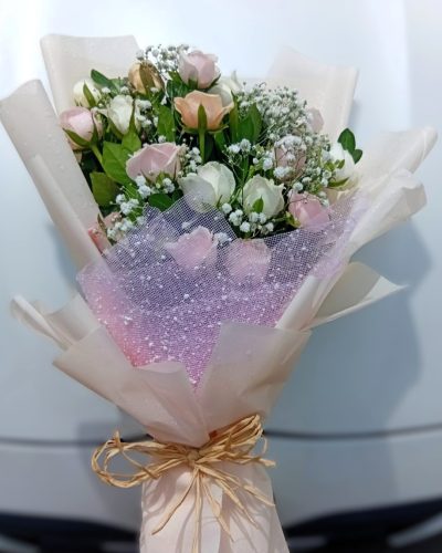 Pastel Elegance 24 Roses