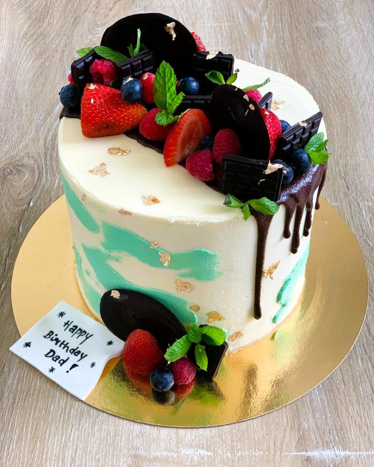 Celebration Choco-Fruity Luxe Drip Cake