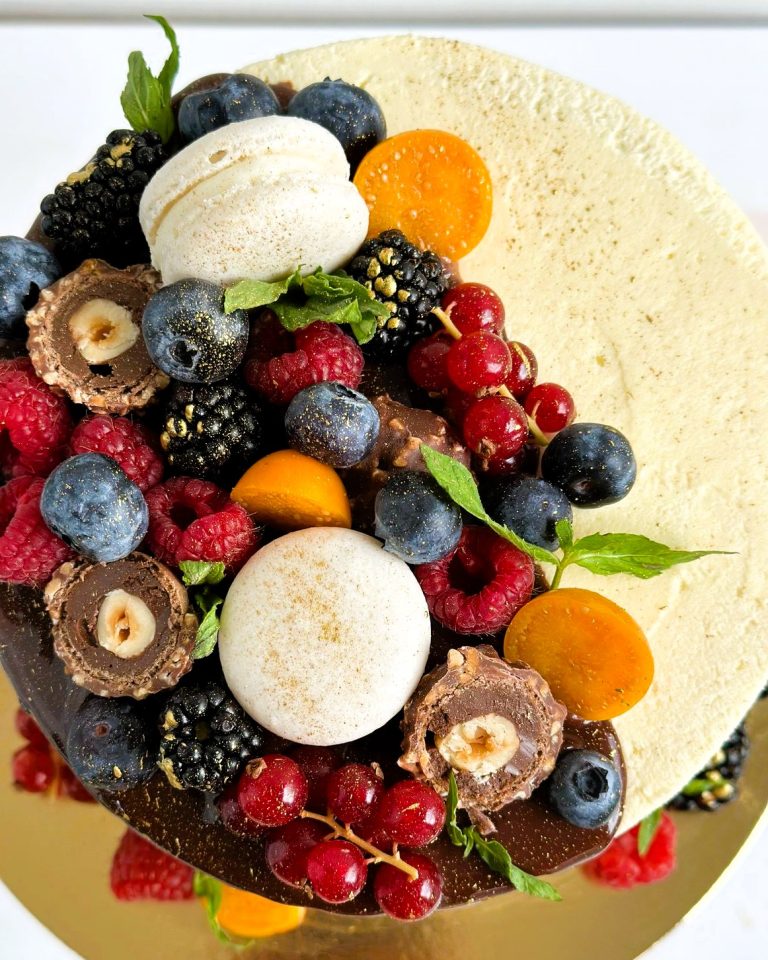Celebration Choco-Fruity Luxe Drip Cake